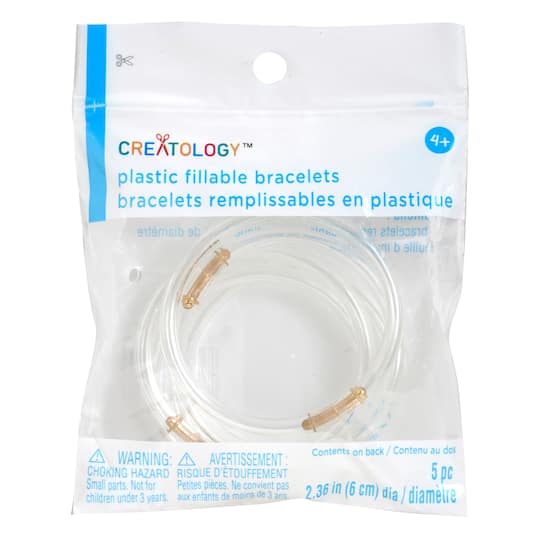 Plastic Fillable Bracelets by Creatology&#x2122;